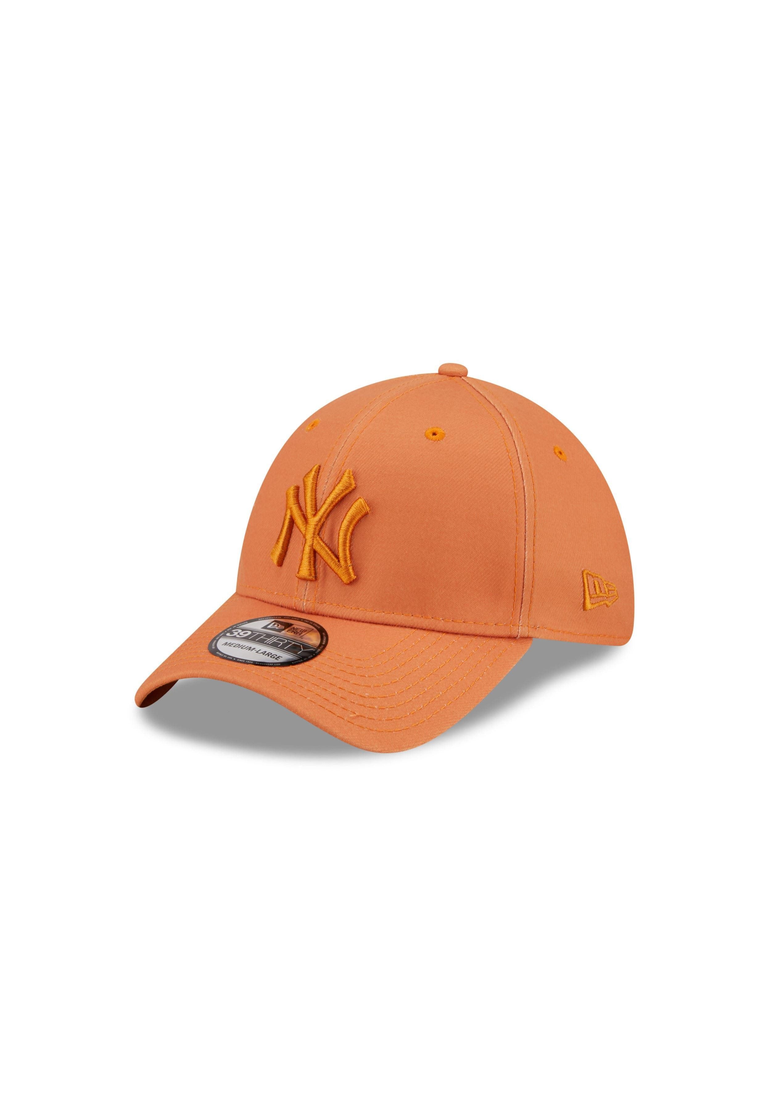 New Era Flex Cap New York Yankees MLB League Essential Tonal Orange 39Thirty Stretch Ca (1-St)