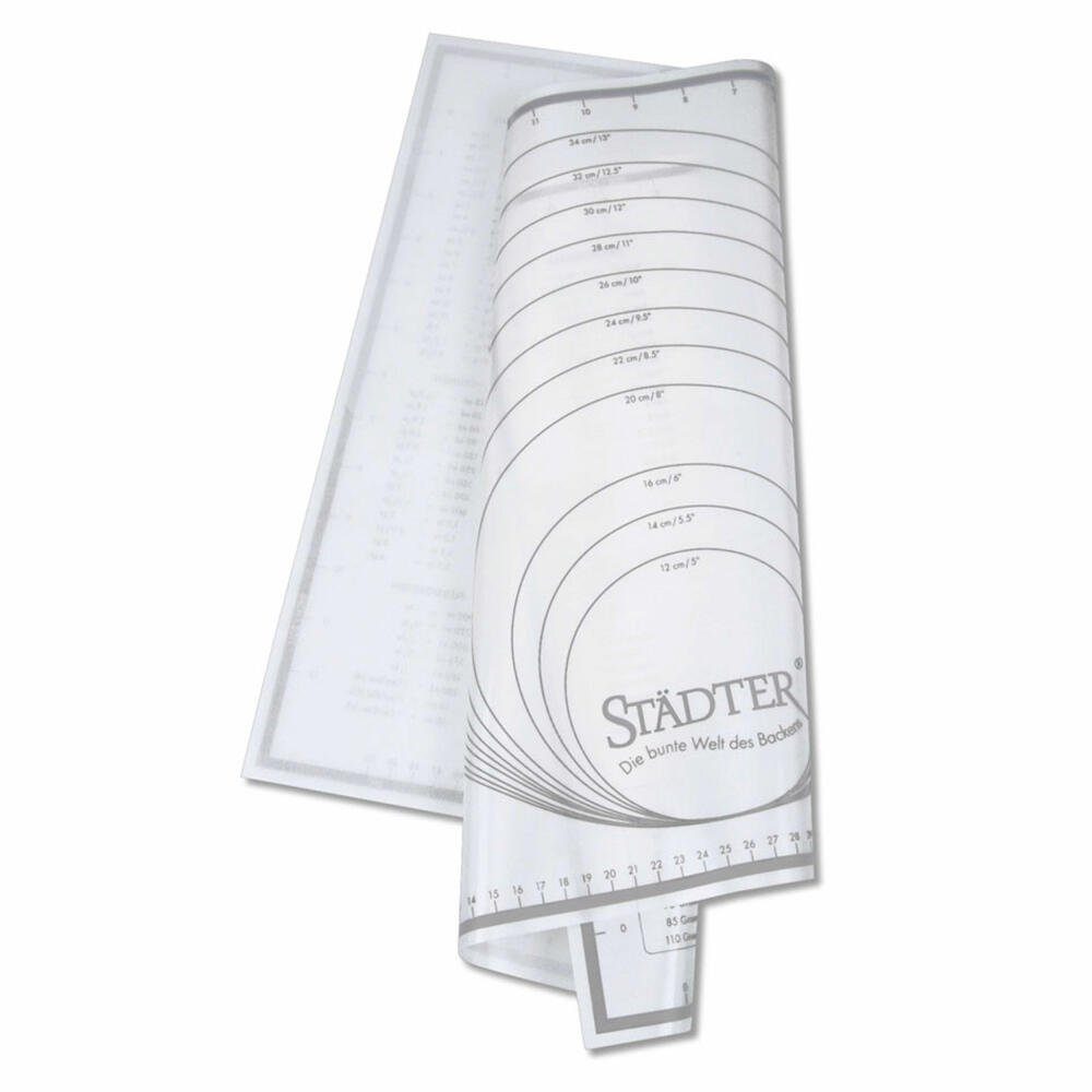 STÄDTER Backmatte Silikon-Unterlage Maxi, Silikon