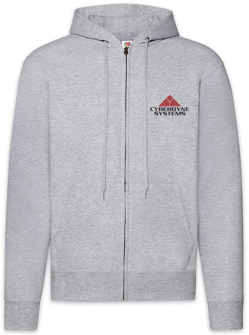 Sweatjacke Cyberdyne Systems Logo II Zipper Hoodie Skynet Sarah Terminator Kult