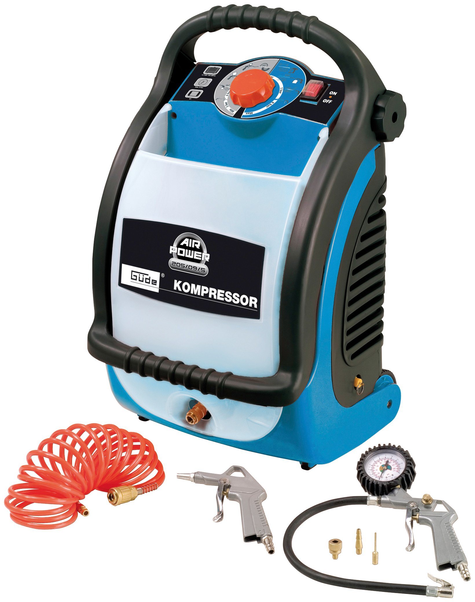 Druckluftpistole 12 Bar Ausblaspistole Kompressor Druckluft Reinigungspistole DE