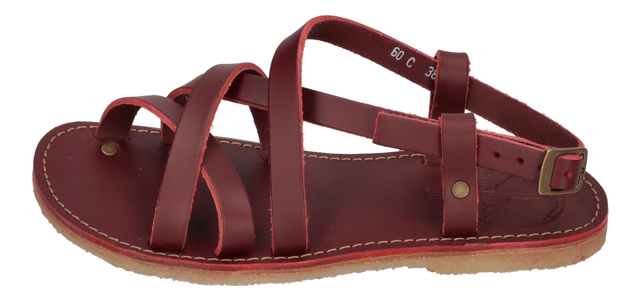 Duckfeet BORNHOLM Sandale granate günstig online kaufen