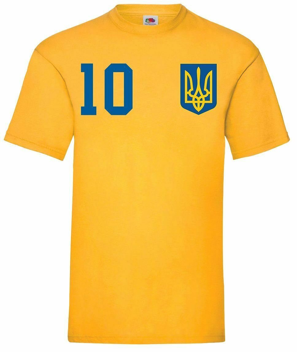 Brownie Fußball Trikot Meister WM & Europa T-Shirt Sport Blondie Ukraine Ukraina