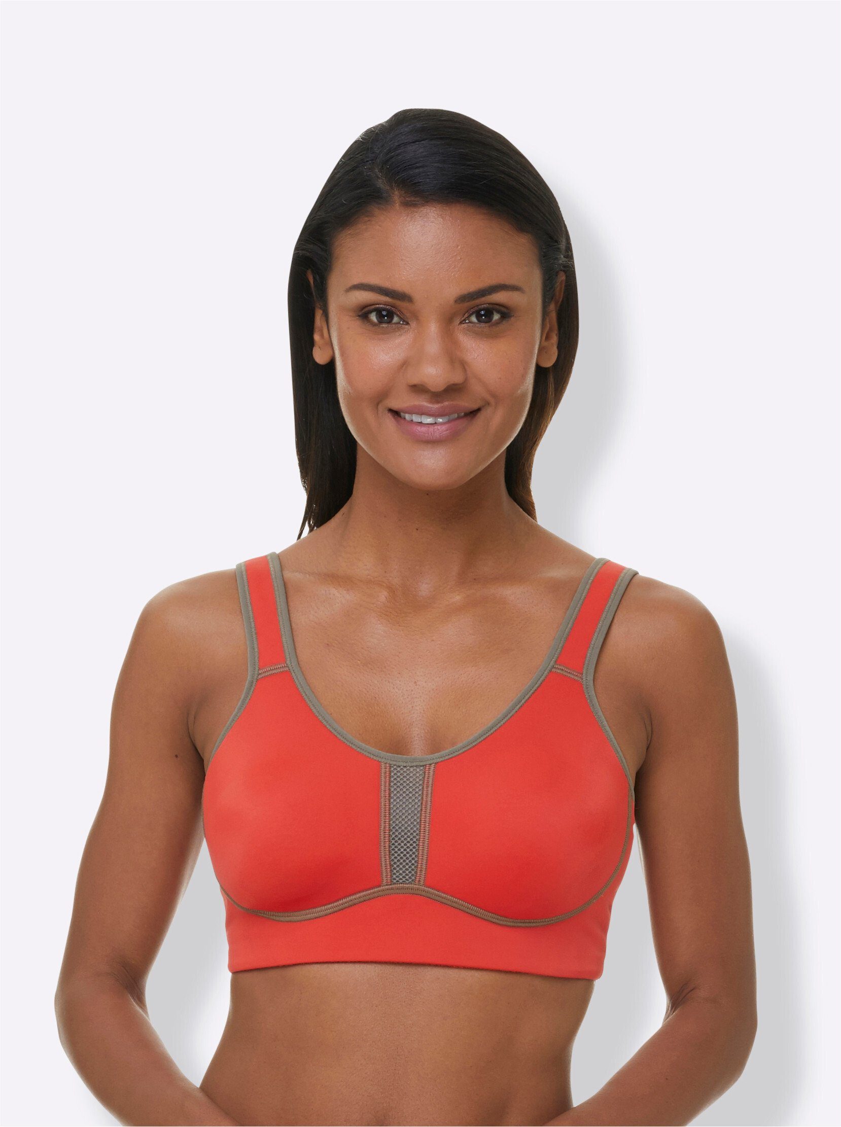 Viania Bügelloser BH Sport-BH ohne Bügel günstig online kaufen
