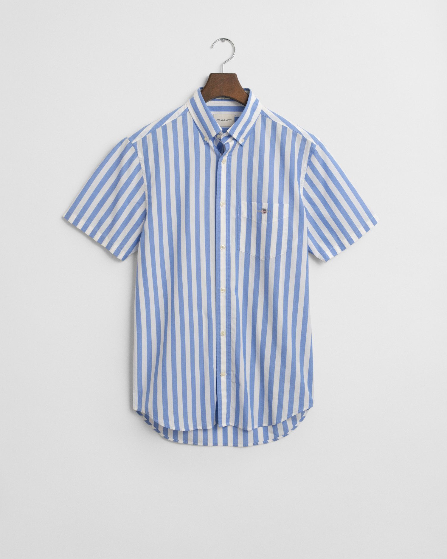 Langarmhemd REG CLASSIC POPLIN STRIPE SS SHIRT