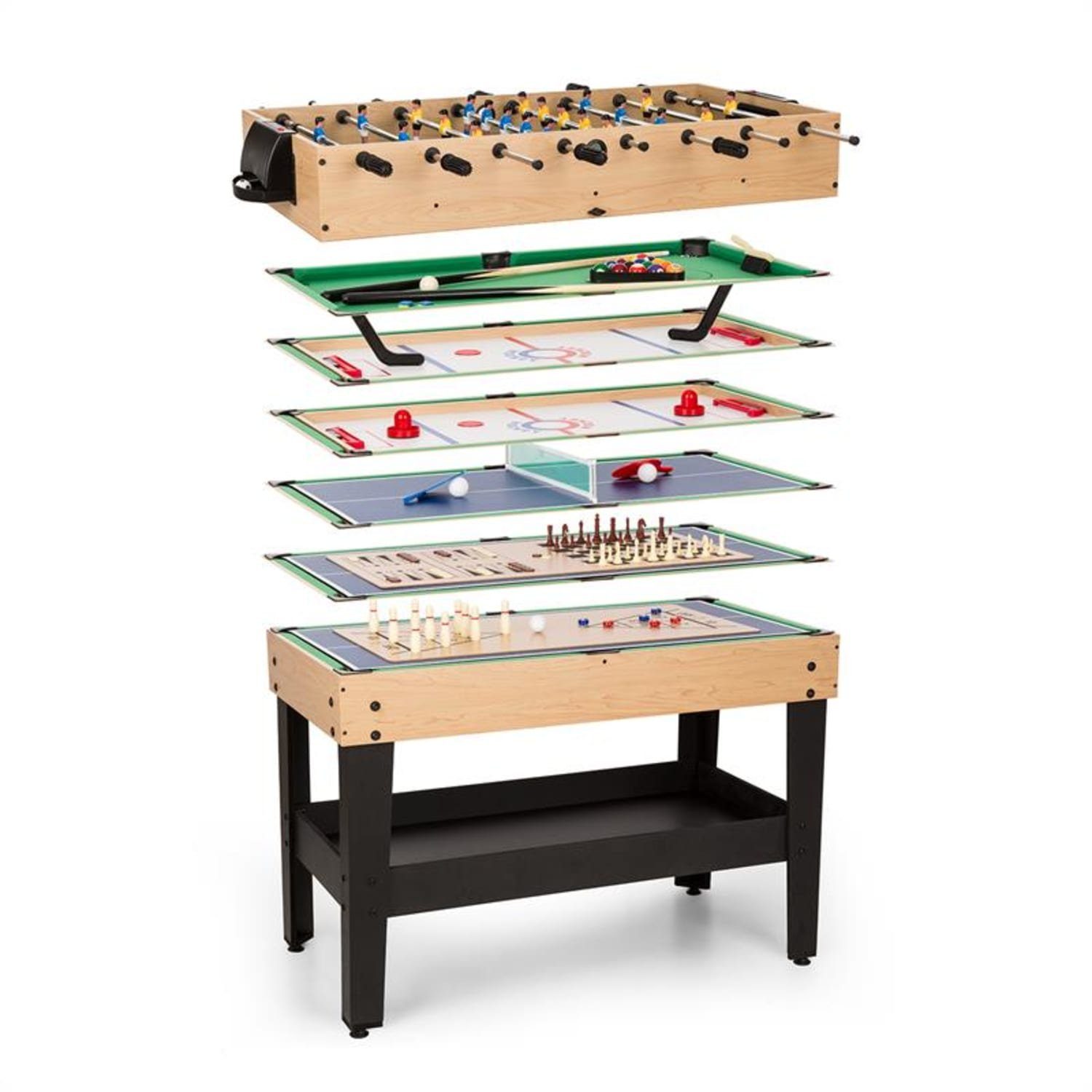 ONECONCEPT Spieltisch Game-Star Spieletisch, (37-tlg) günstig online kaufen