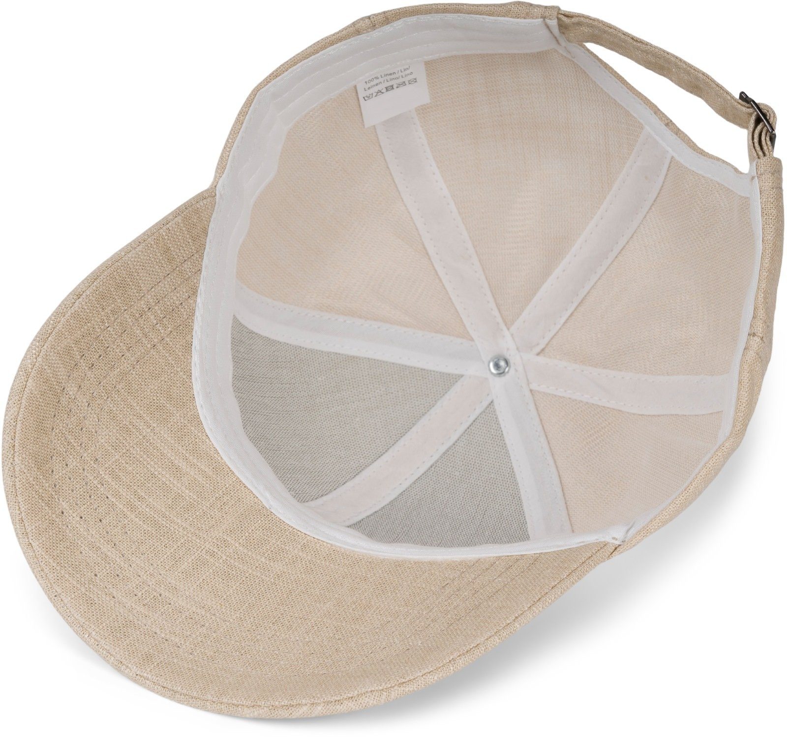 styleBREAKER Baseball Cap Leinen Baseball Cap (1-St)
