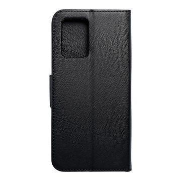 cofi1453 Handyhülle Buch Tasche "Fancy" XIAOMI REDMI 10 Schwarz, Kunstleder Schutzhülle Handy Wallet Case Cover mit Kartenfächern, Standfunktion