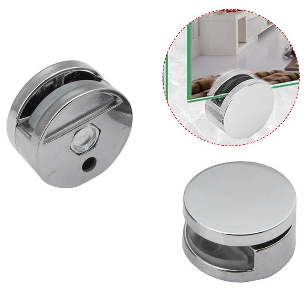 BAYLI Regal Spiegelaufhängung Clips, 4 x Spiegelklammern, Spiegelhalterung - – Bild 4 von 5