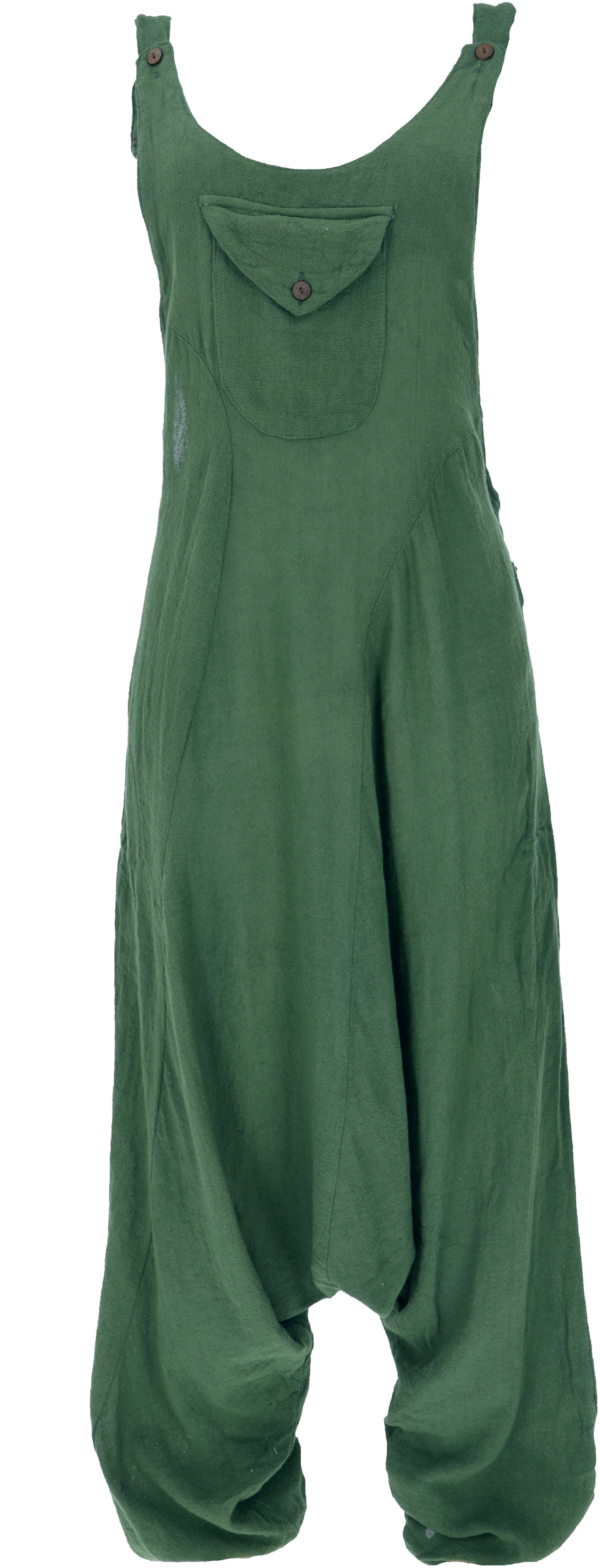Guru-Shop Relaxhose Natürliche Boho Latzhose, Overall, luftiger.. Ethno Sty günstig online kaufen