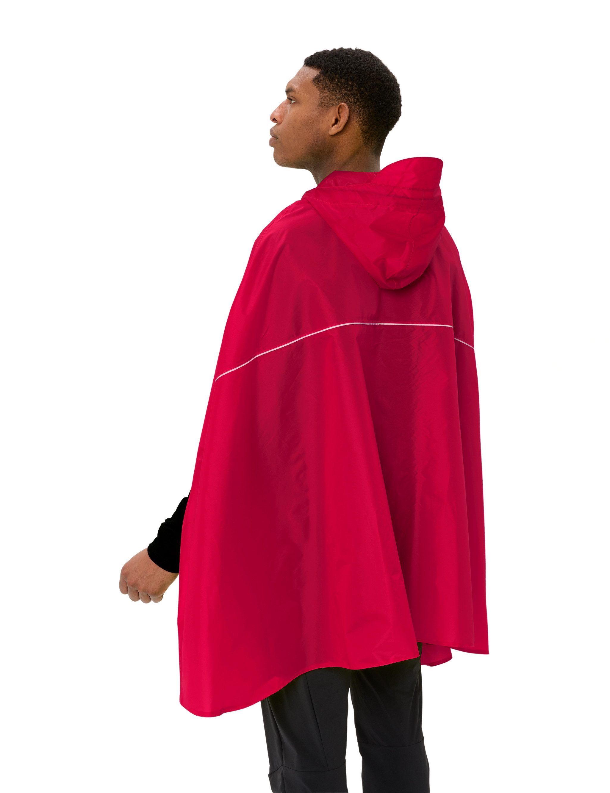 VAUDE Regenponcho VALDIPINO PONCHO (1-St) wasserdicht, windabweisend, aus Polyamid und Polyester