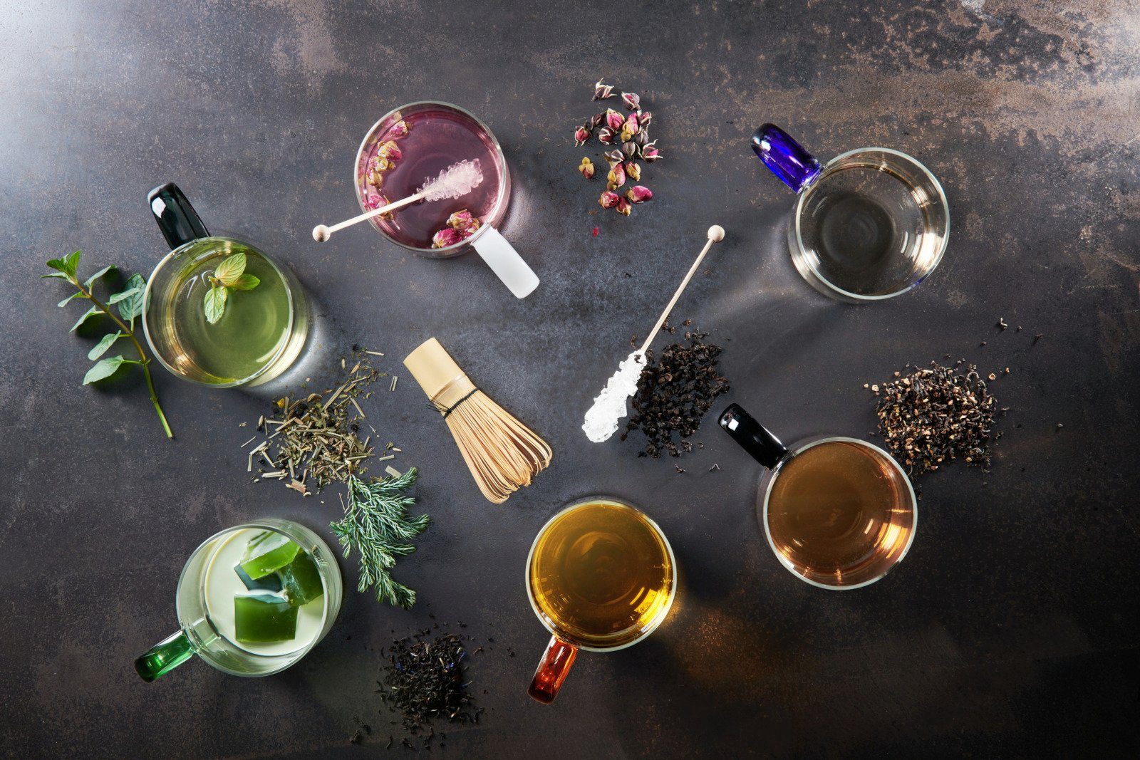 ASA SELECTION Becher coppa Glas Becher mit grauem Henkel 0,4l, Glas, Geschirr