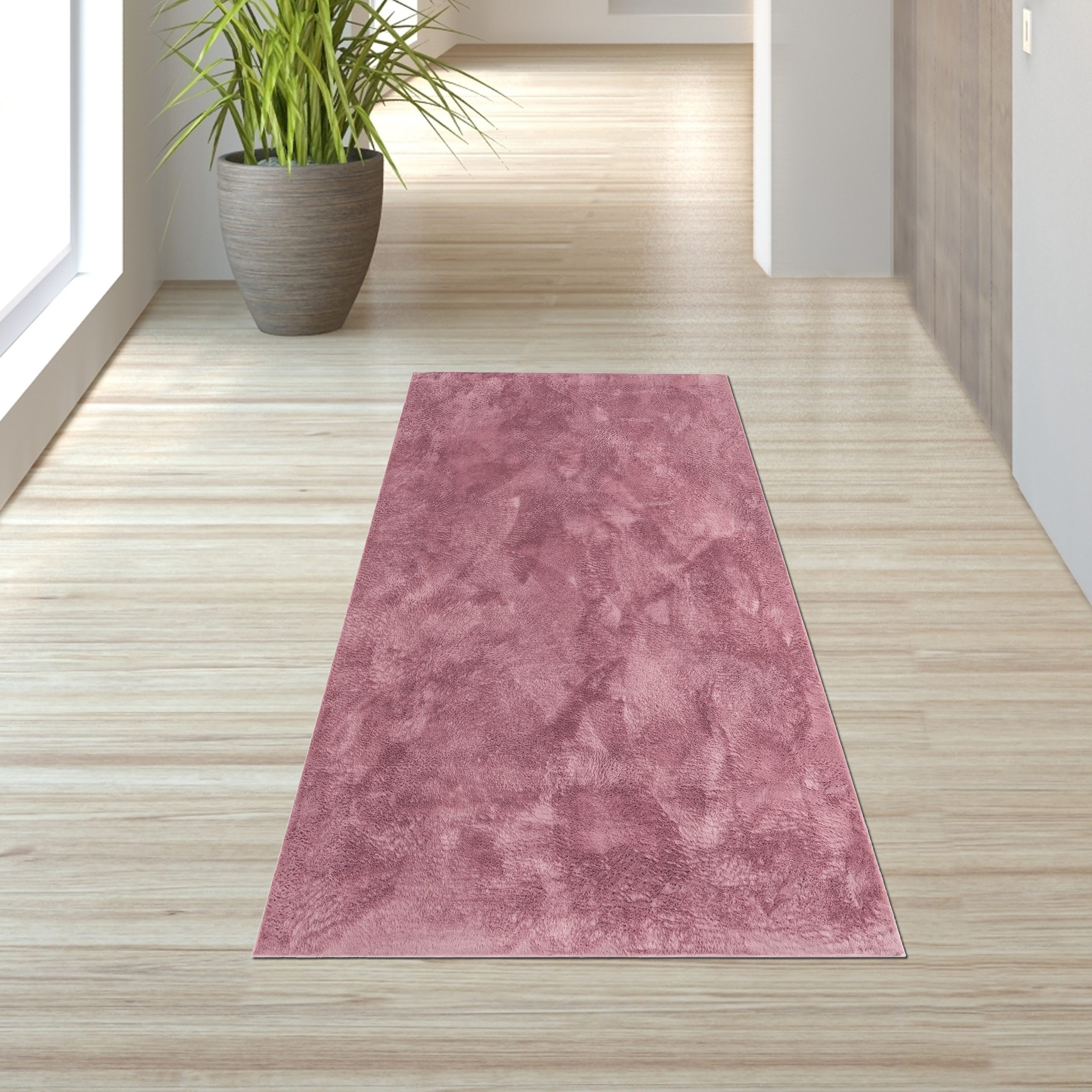 TeppichHome24 Teppich Teppich berry weich pflegeleicht saugrobotergeeignet günstig online kaufen