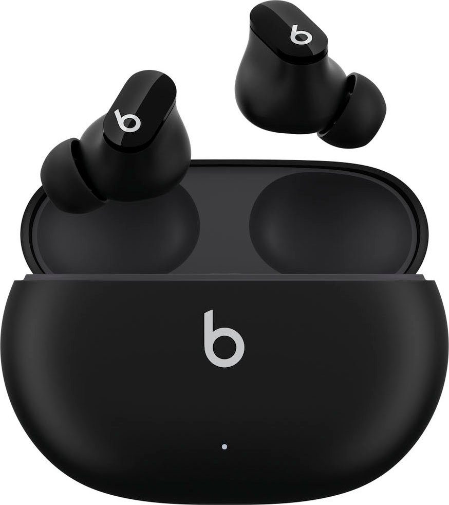 Beats by Dr. Dre Beats Anrufe Noise Studio Bluetooth, kompatibel mit - Siri, Geräuschunterdrückung) Musik, Cancelling (Active (ANC), für mit integrierte schwarz Steuerung Siri, Buds Kabellose und Transparenzmodus, In-Ear-Kopfhörer