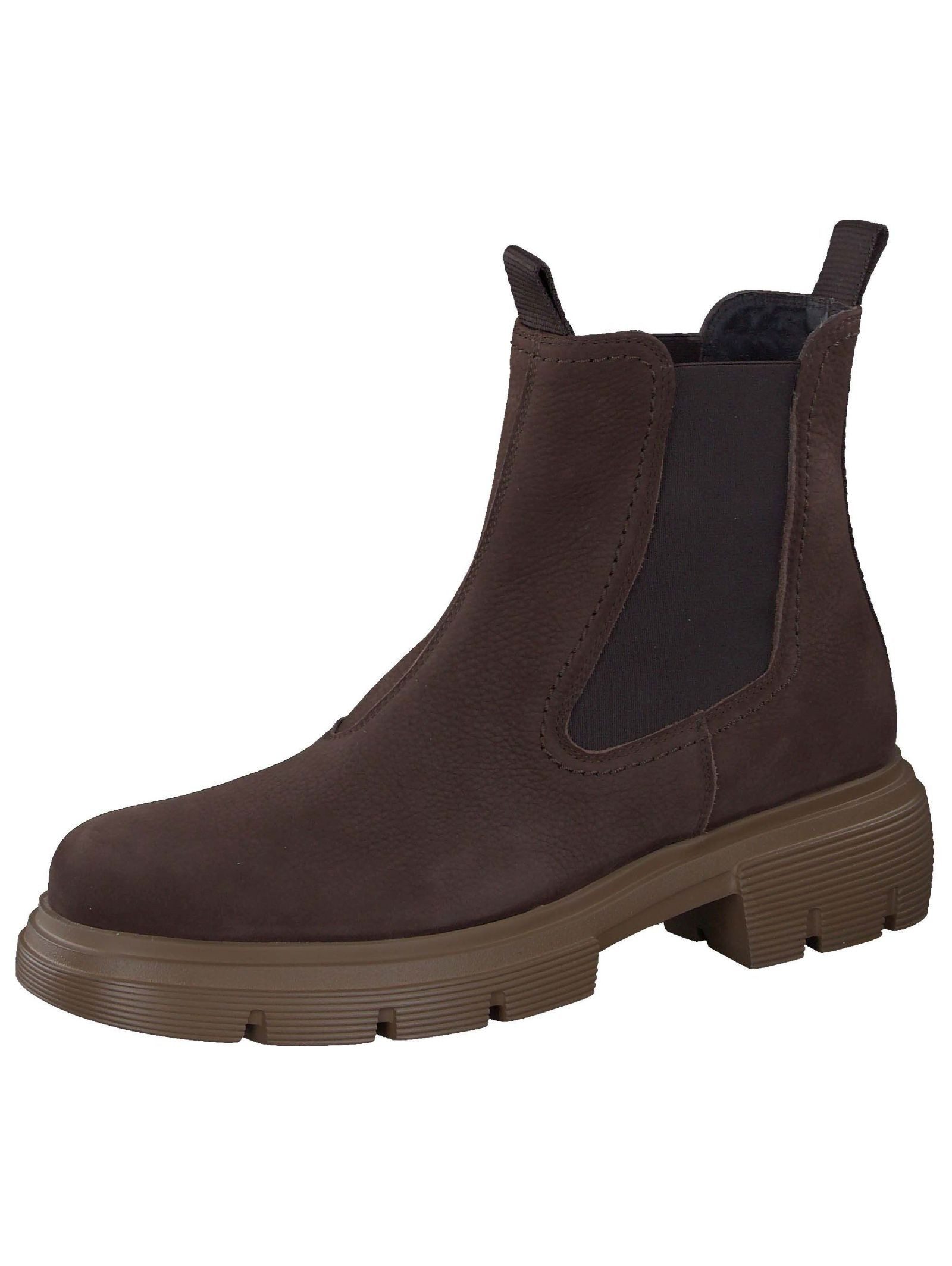 Paul Green Stiefelette Nubukleder/Textil Stiefelette