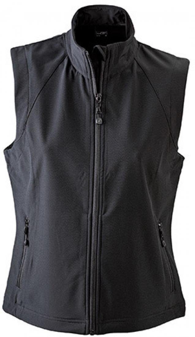 James & Nicholson Funktionsweste Damen Softshell Vest / Wind- und wasserdicht