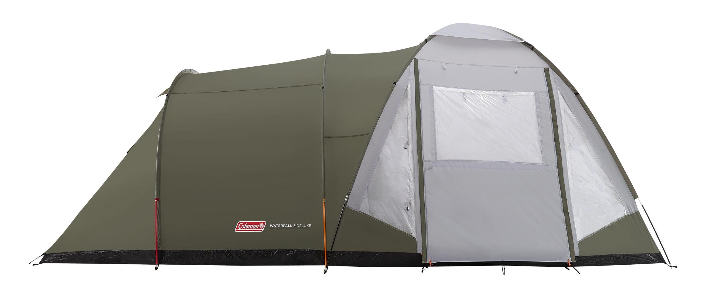 Geodätzelt Coleman Waterfall 5 Deluxe Familienzelt (13,5kg)