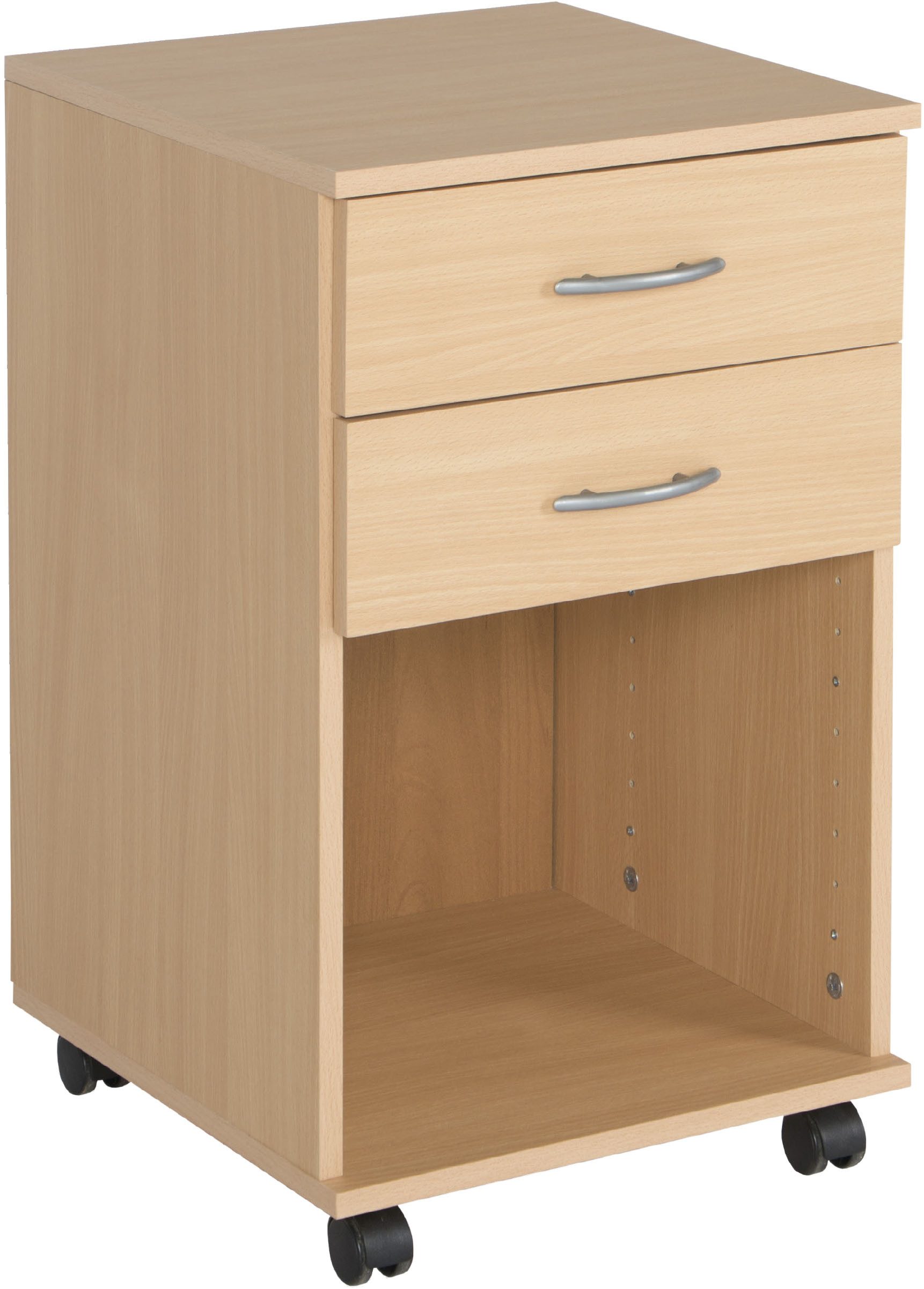 VOGL Möbelfabrik Rollcontainer Barrie, Bürocontainer, (1 St), verschiedene Ausführungen, mit Schubladen, Höhe 67 cm, Made in Germany