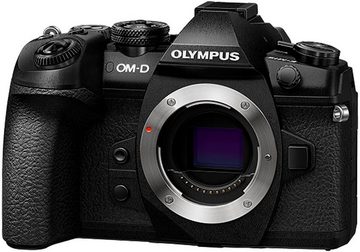 Olympus E-M1II Body + M.Zuiko ED 12-45mm PRO Systemkamera (Flash FL-LM3, BLH-1, BCH-1, USB Cable CB-USB11, Cable holder CC-1)