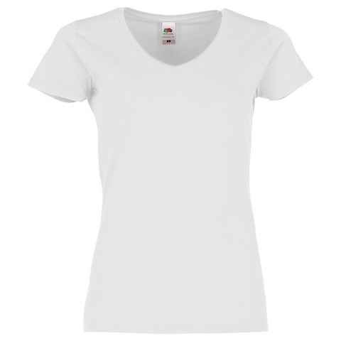 Fruit of the Loom V-Shirt Ladies Iconic 150 V-Neck T-Shirt