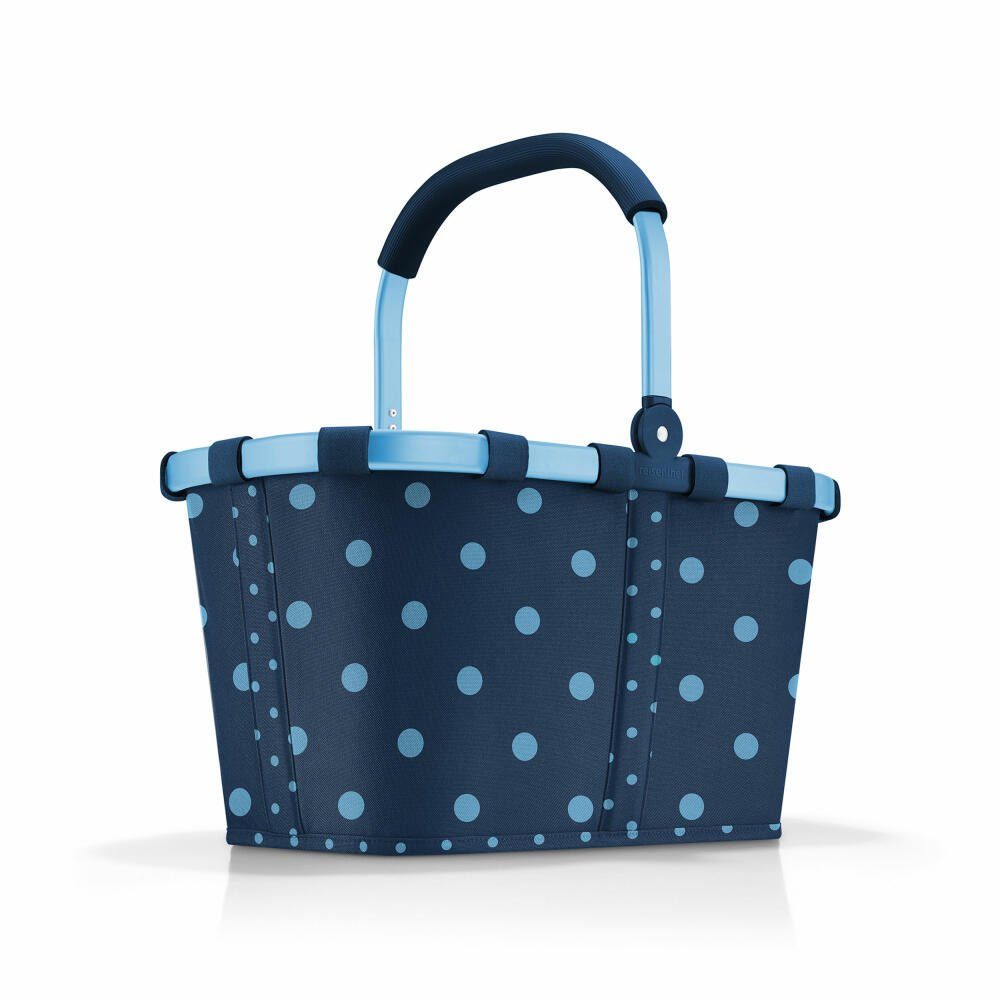 REISENTHEL® Einkaufskorb Frame carrybag Mixed 22 Dots Blue L