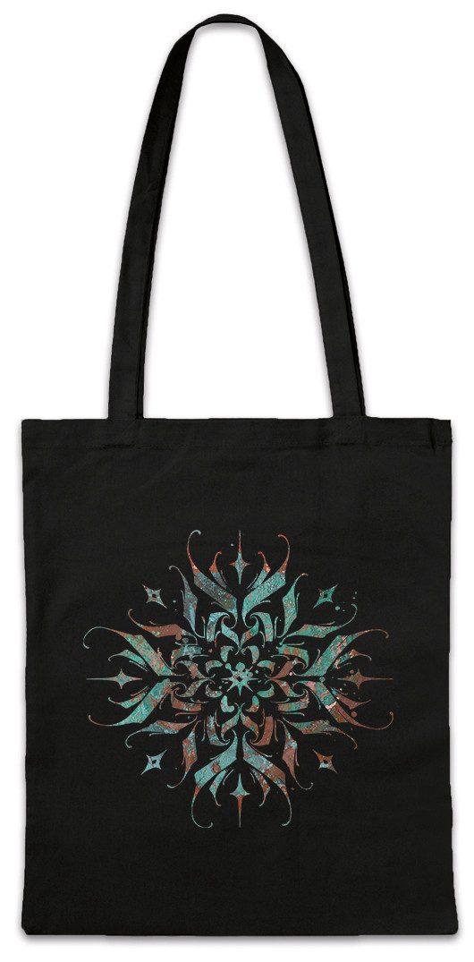 Beuteltasche Tattoo Abstract Stofftasche Tribal Art Girl Flash Mandala Buddha Kunst
