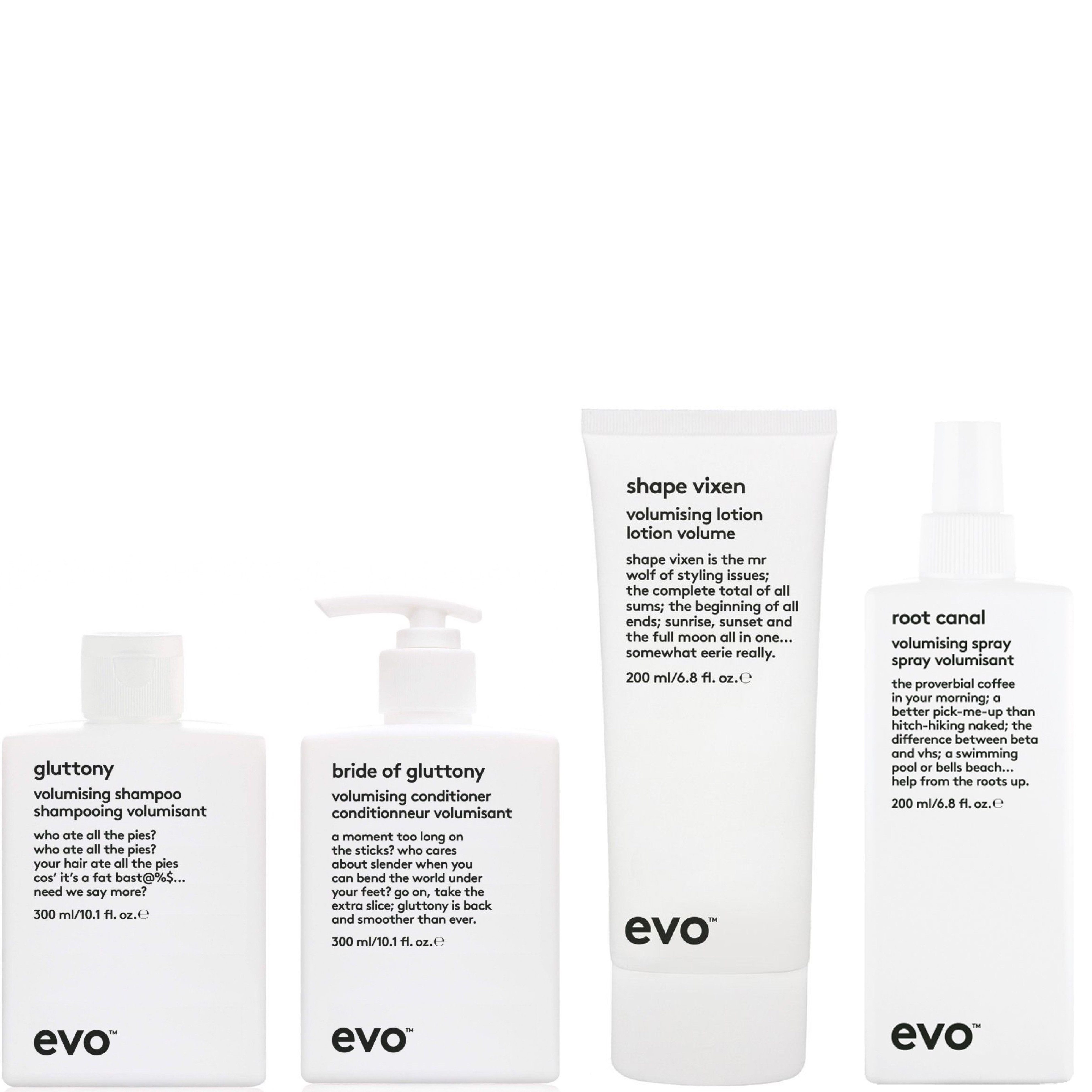 EVO Уход за волосами-Set Gluttony Volumising Set, 4-tlg.