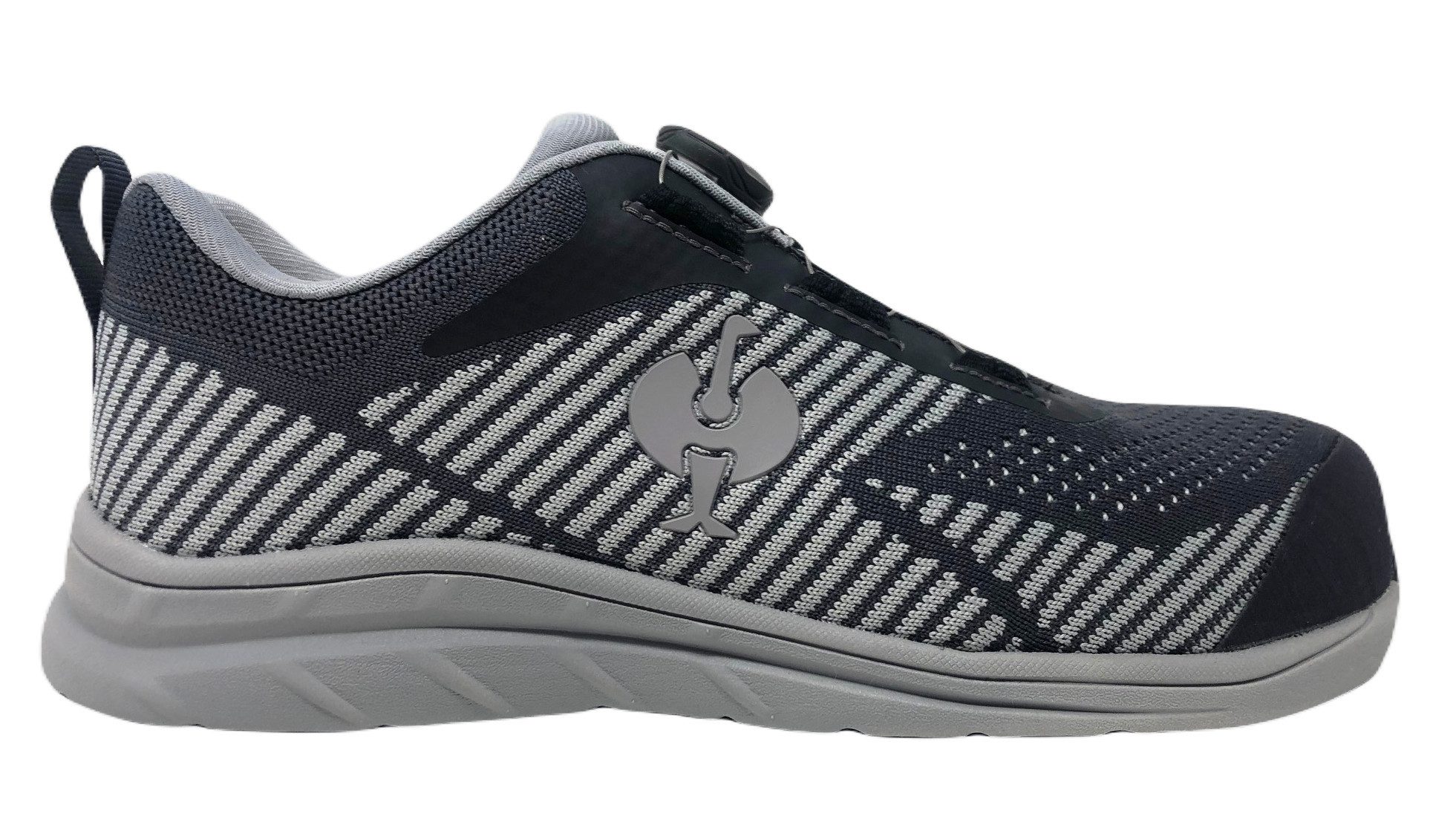 Engelbert Strauss S1 Sicherheitshalbschuhe Tegmen IV low anthrazit/platin mit Alu-Kappe Sicherheitsschuh Schutzkappe Aluminium