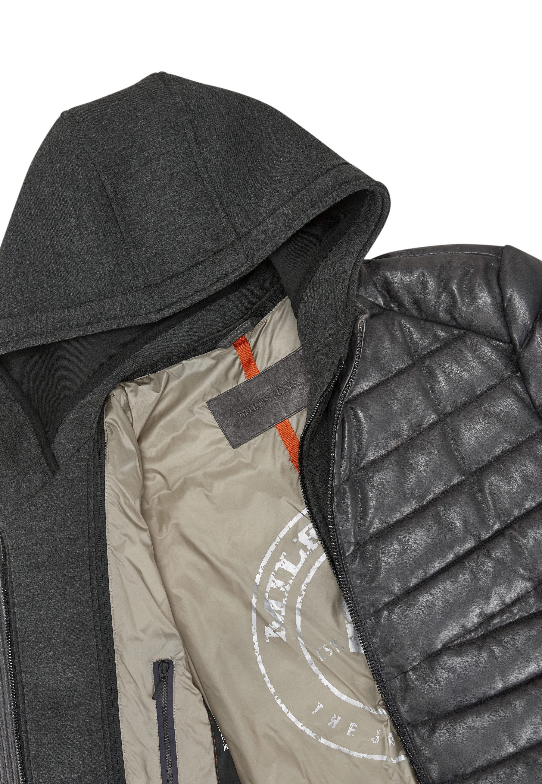 Milestone Steppjacke MSHarvey Herren Übergangsjacke Jacke gesteppt normale Passform