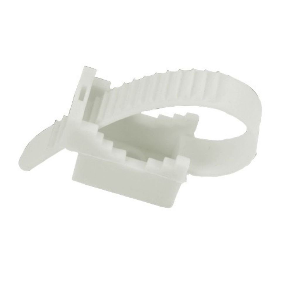 Kabelbinder Kabelbinder Halter UP22 Weiss 100stk 12.1 E-P