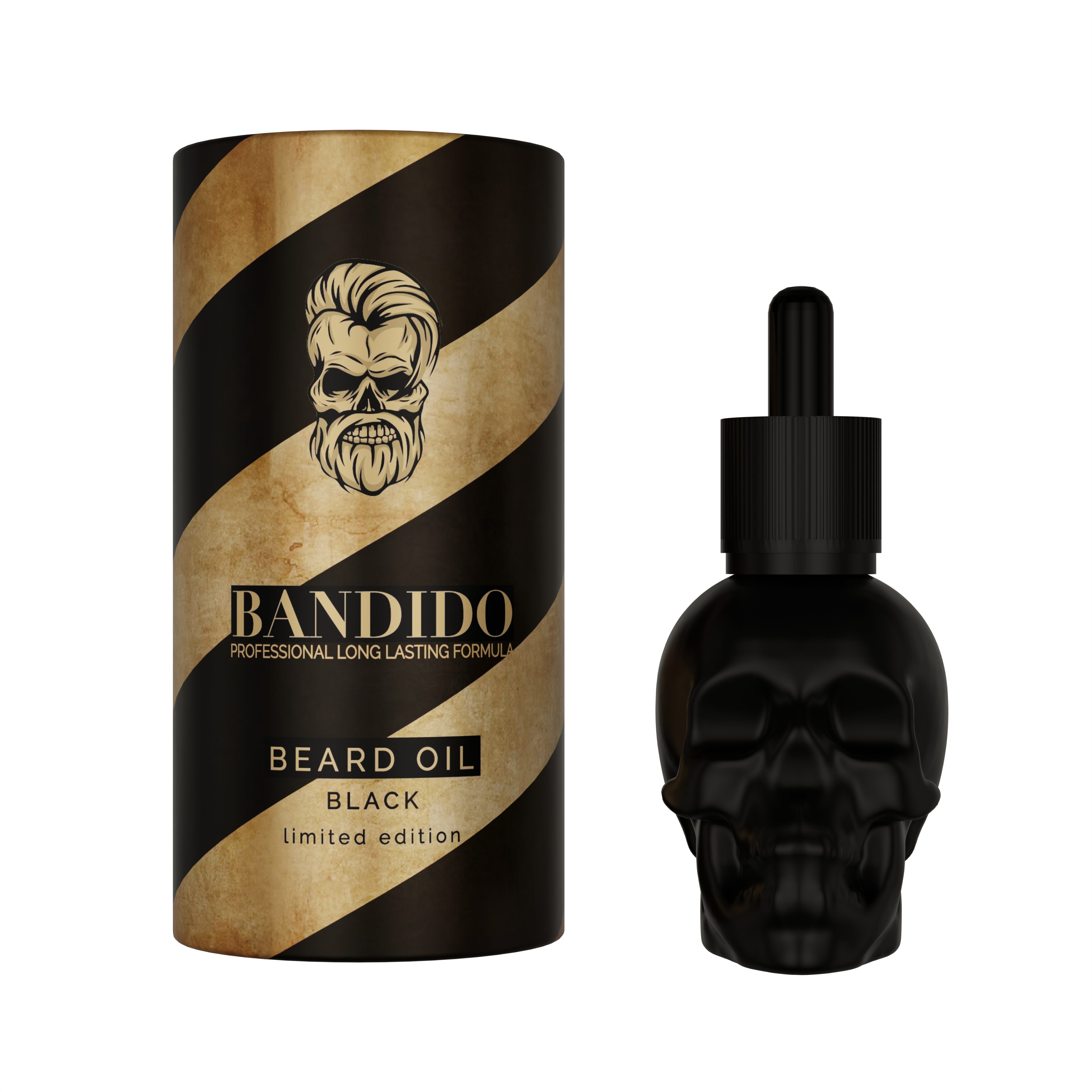 Bandido Bartpflege-Set Bart Öl 40ml + Bart Shampoo 250ml - Bartpflege Set, 2-tlg.