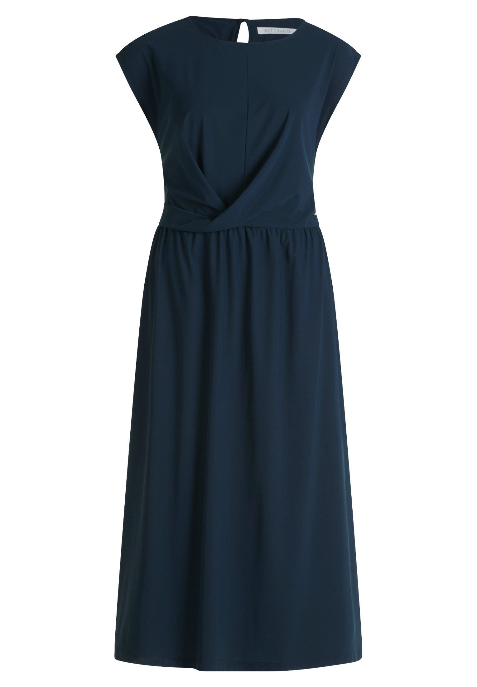 Betty&Co Jerseykleid Betty & Co Jerseykleid mit Raffung Nahtführung