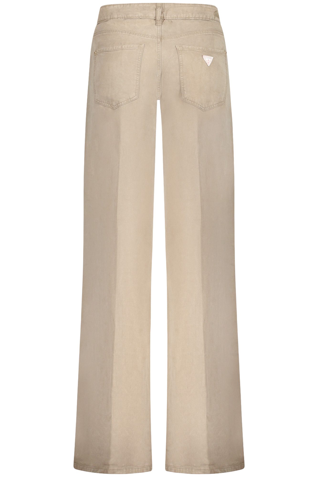 GUESS JEANS 5-Pocket-Hose Stylische Grüne Damen Palazzo Hose mit Logo – Elegante 5 Taschen-Op