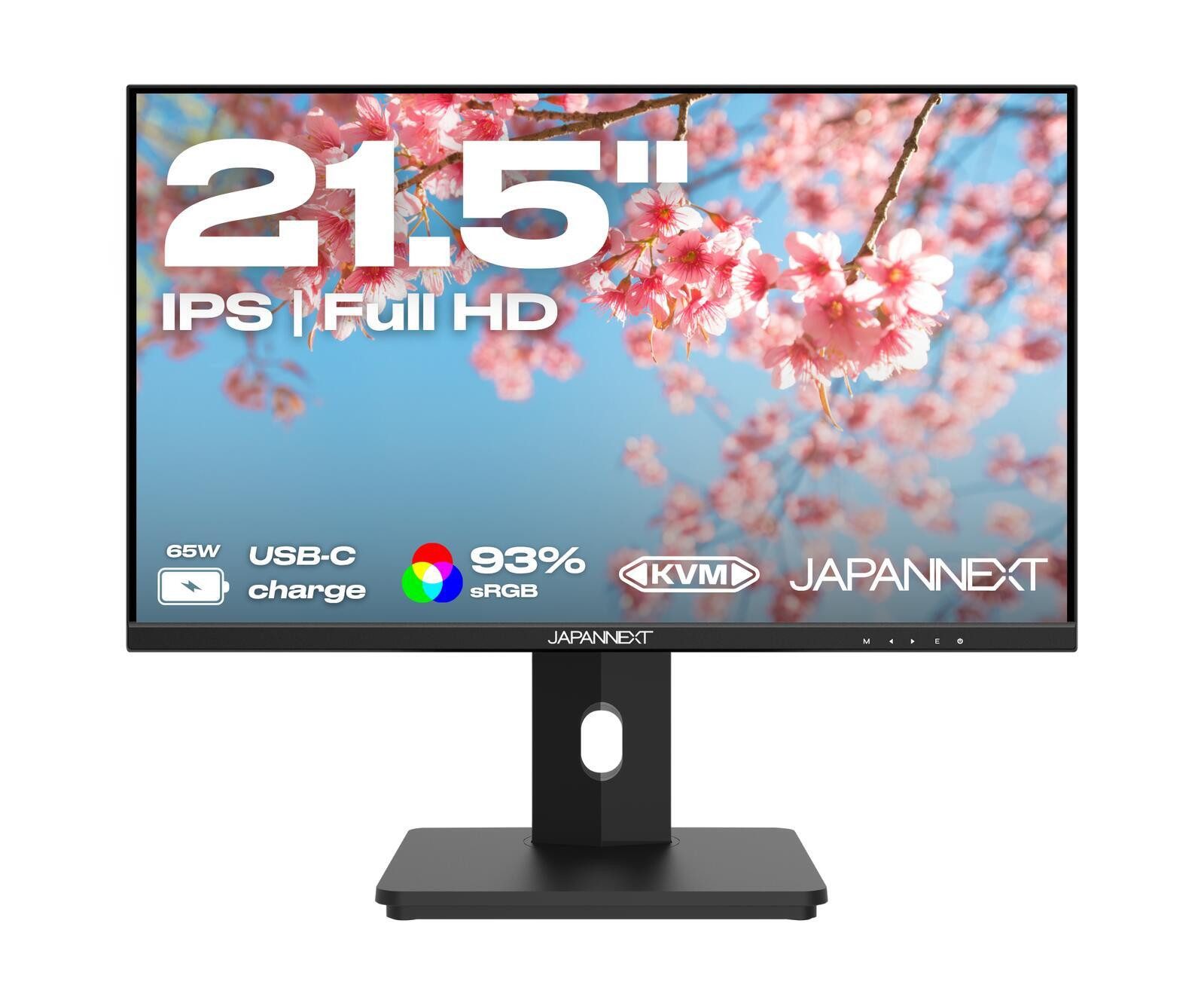 JAPANNEXT Gaming-LED-Monitor (1920 x 1080, 14 ms Reaktionszeit, 75 Hz, ELED)