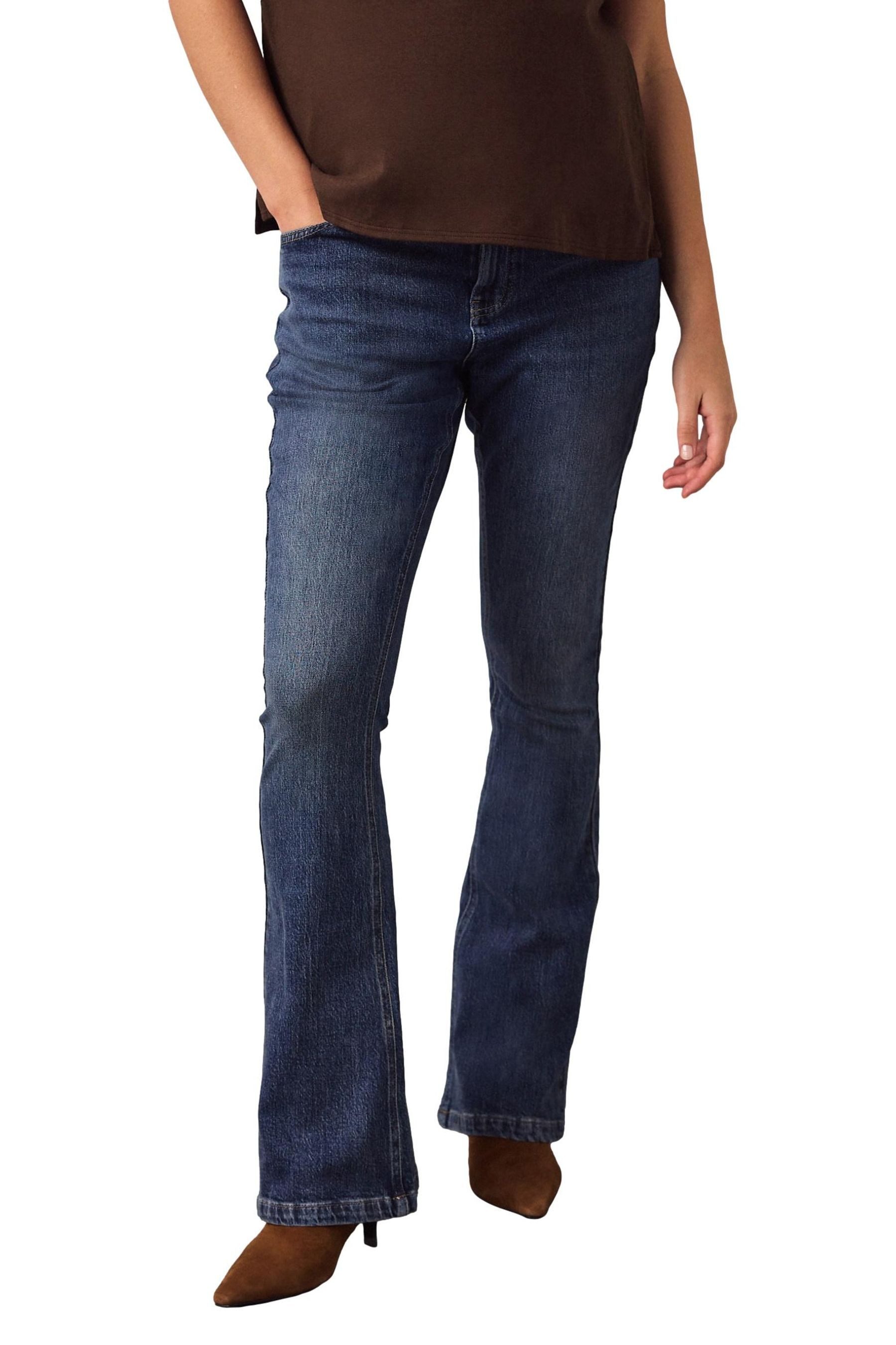 Next Schlagjeans Denim-Jeans mit Schlag, Umstandsmode (1-tlg)
