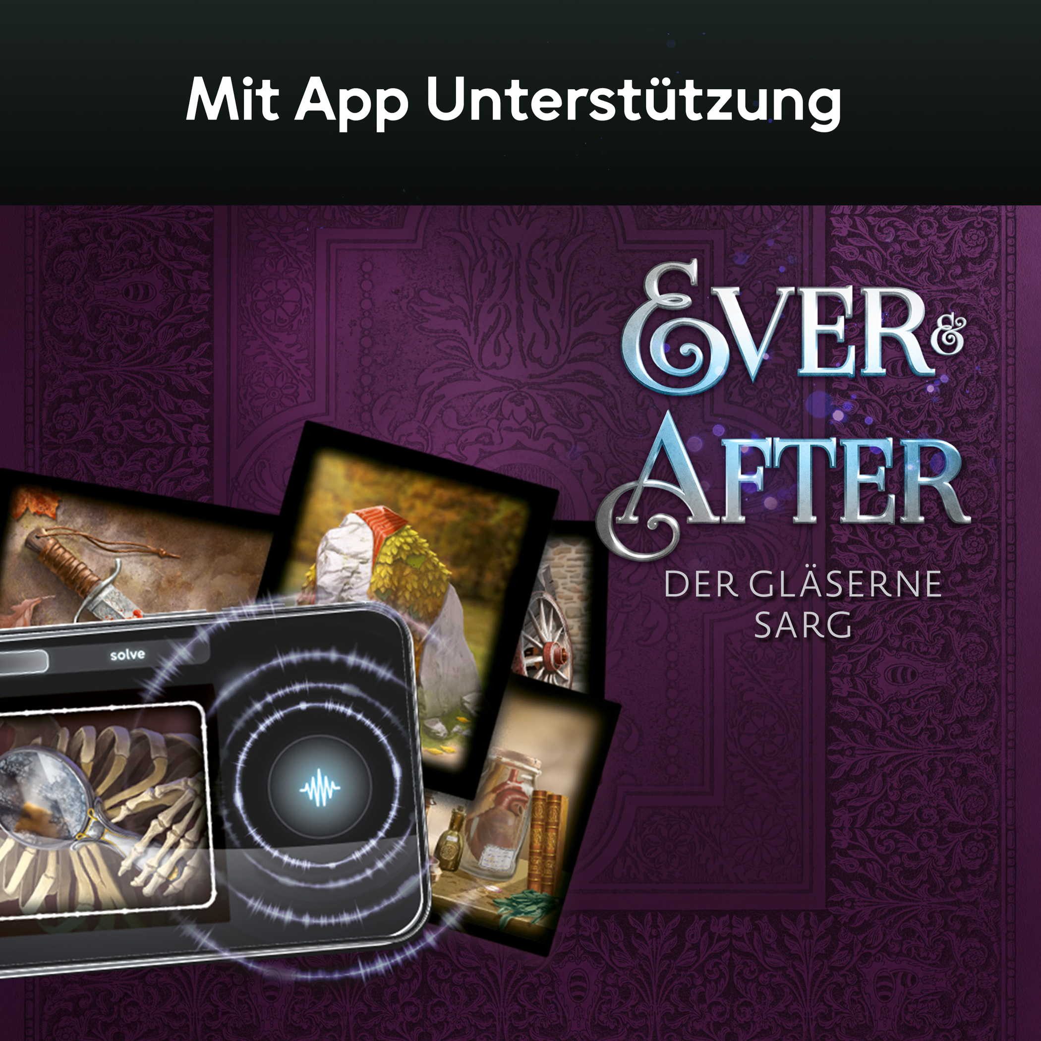 Ravensburger Spiel Familienspiel Audiospiel echoes Ever & After gläserne Sarg 24850