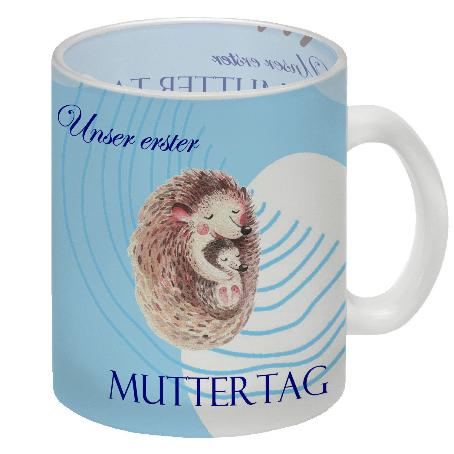 Tasse Unser erster Muttertag Glas Tasse