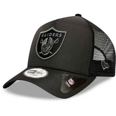 New Era Trucker Cap AFrame Trucker RIPSTOP Oakland Raiders