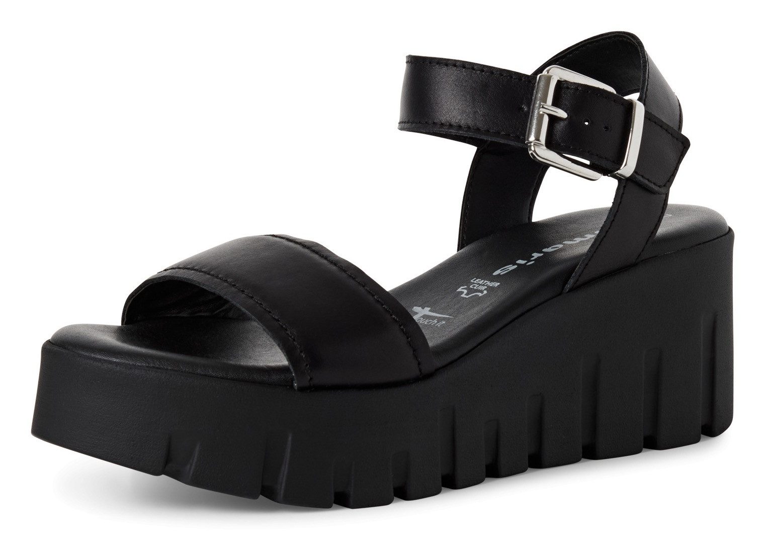 Tamaris Keilsandalette, Sommerschuh, Riemchensandale mit auffälliger günstig online kaufen