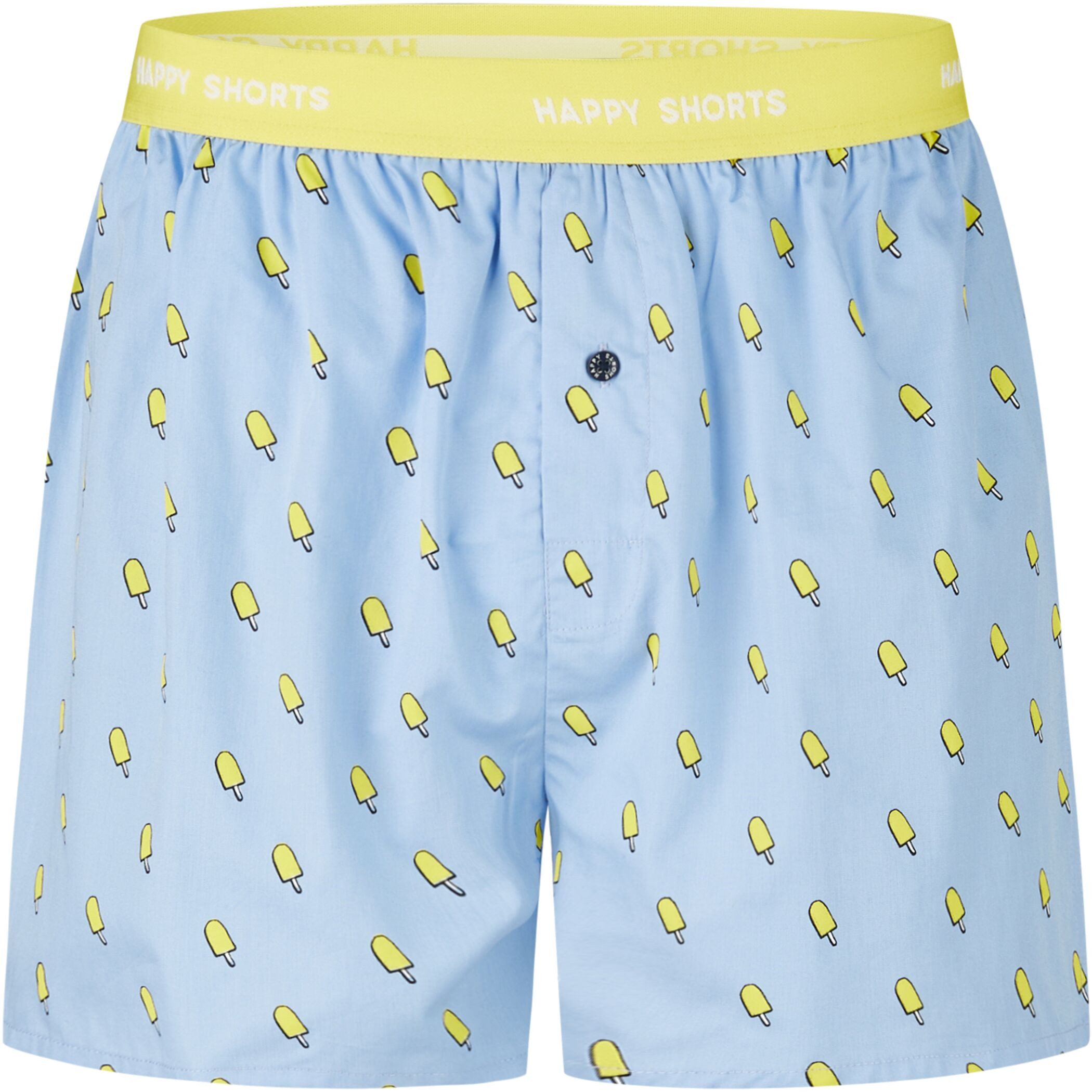 HAPPY SHORTS Boxershorts Happy Shorts Herren american Boxer Boxershorts Eis (1-St)