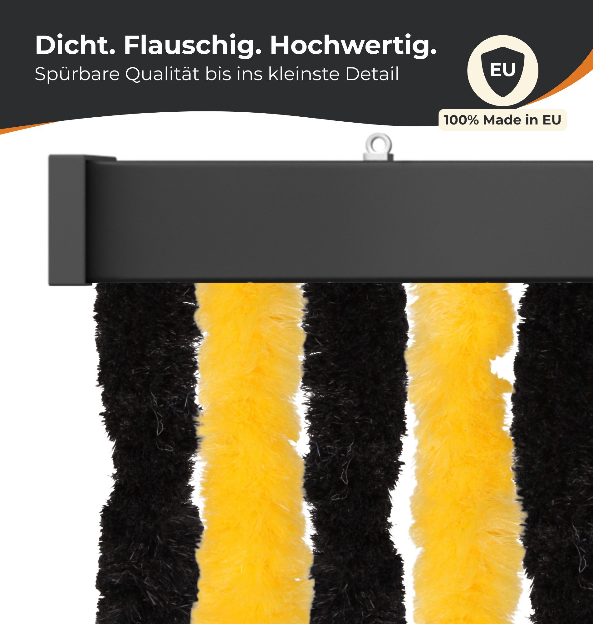 Arsvita Türvorhang Flauschvorhang 56x185cm für Wohnmobil günstig online kaufen