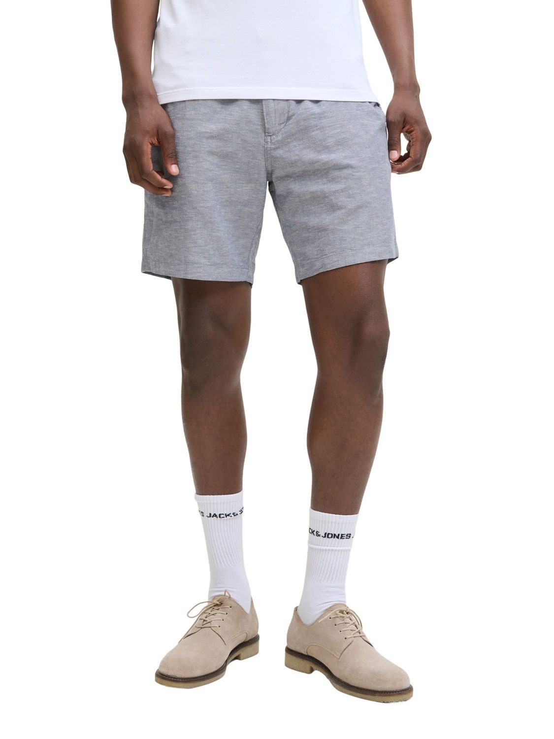 Jack & Jones Chinoshorts JPSTACE SUMMER LINEN BLEND aus Baumwollmix