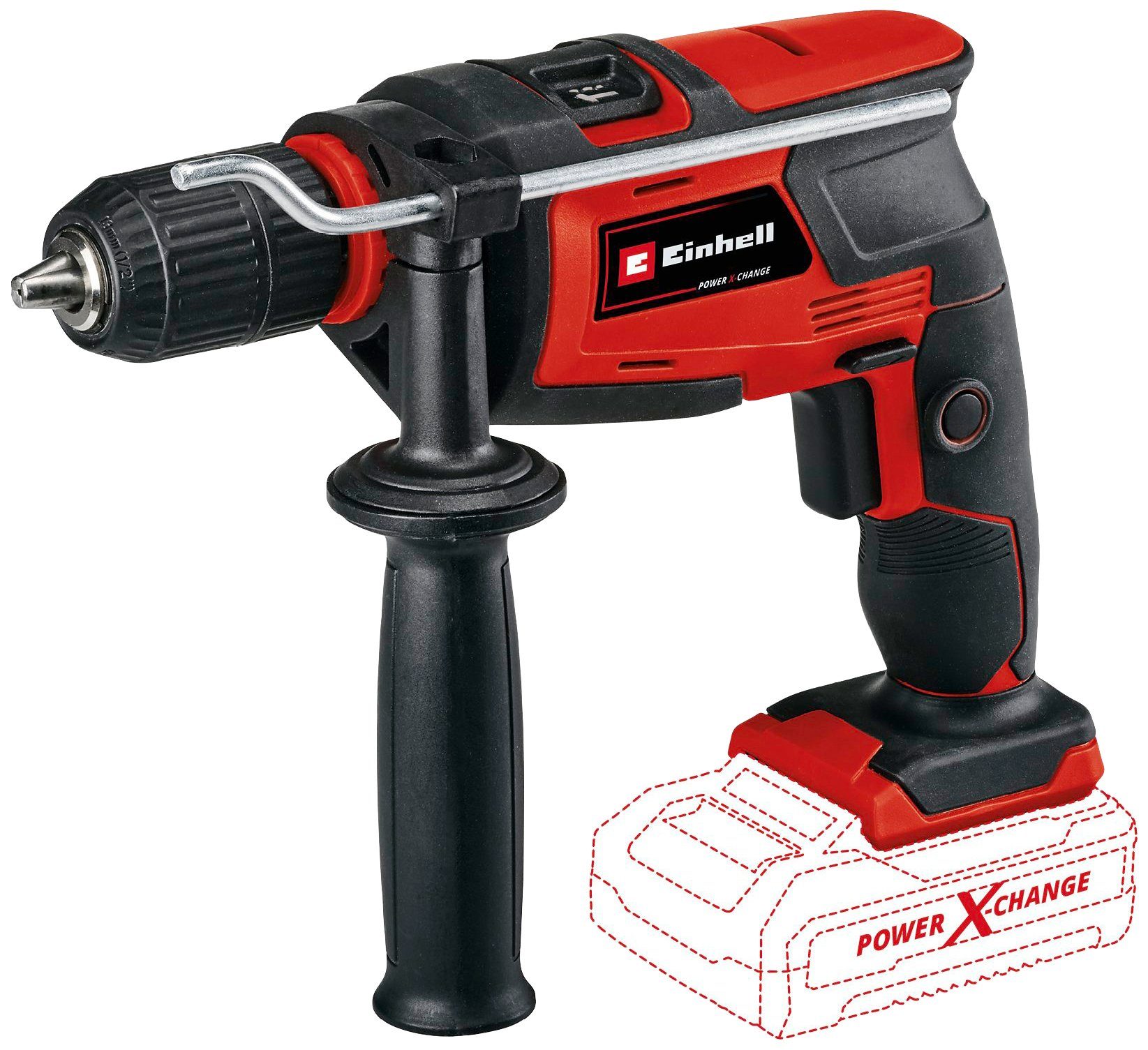 Einhell Akku-Schlagbohrmaschine TE-ID 18 Li - Solo, (1-tlg), ohne Akku und Ladegerät