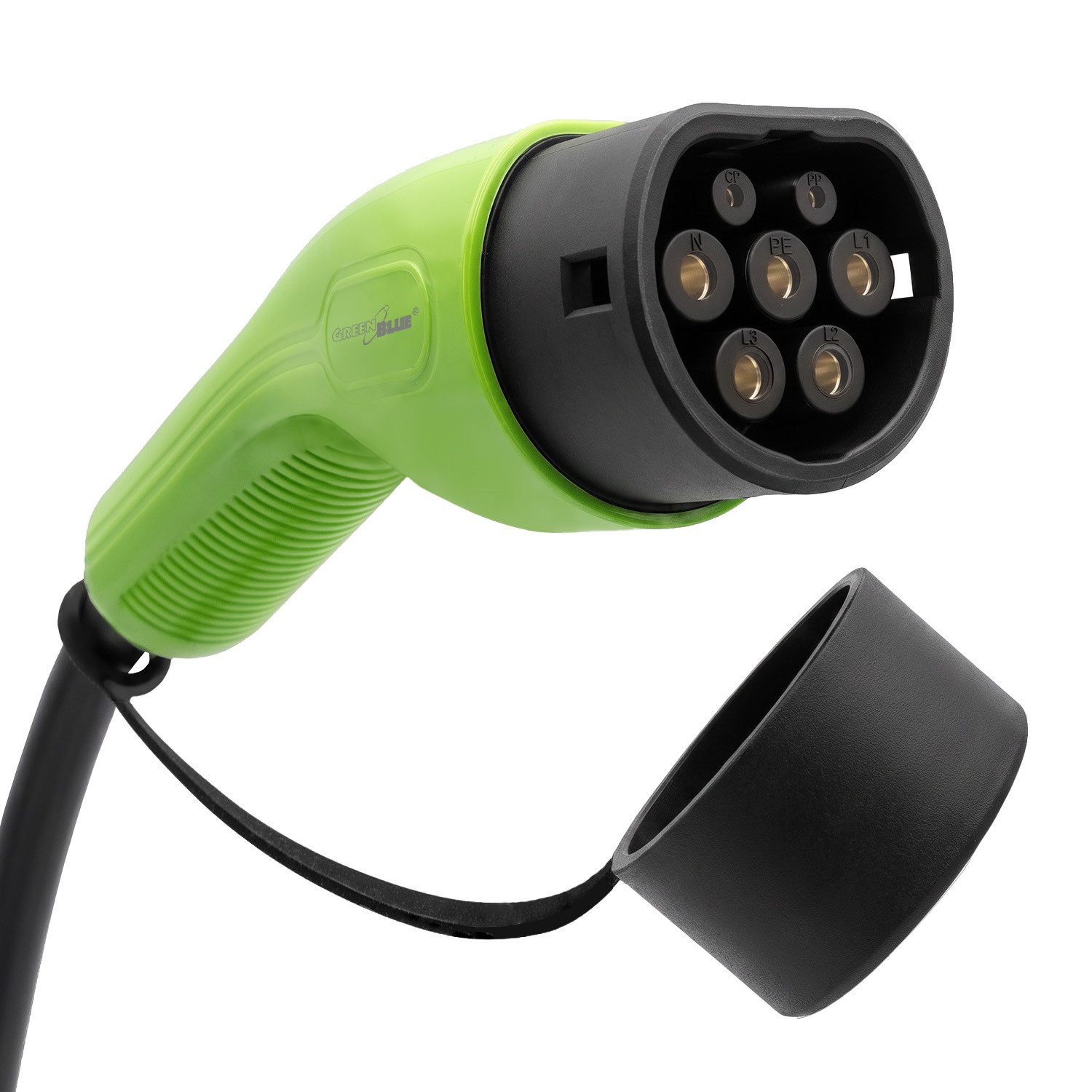 GreenBlue Elektroauto-Ladestation GB1100 Typ-2-Ladestation für Elektroautos 11 kW 6–16 A WLAN Tuya, für (EV) und Plug-in-Hybridfahrzeuge (PHEV) – Bild 3 von 5