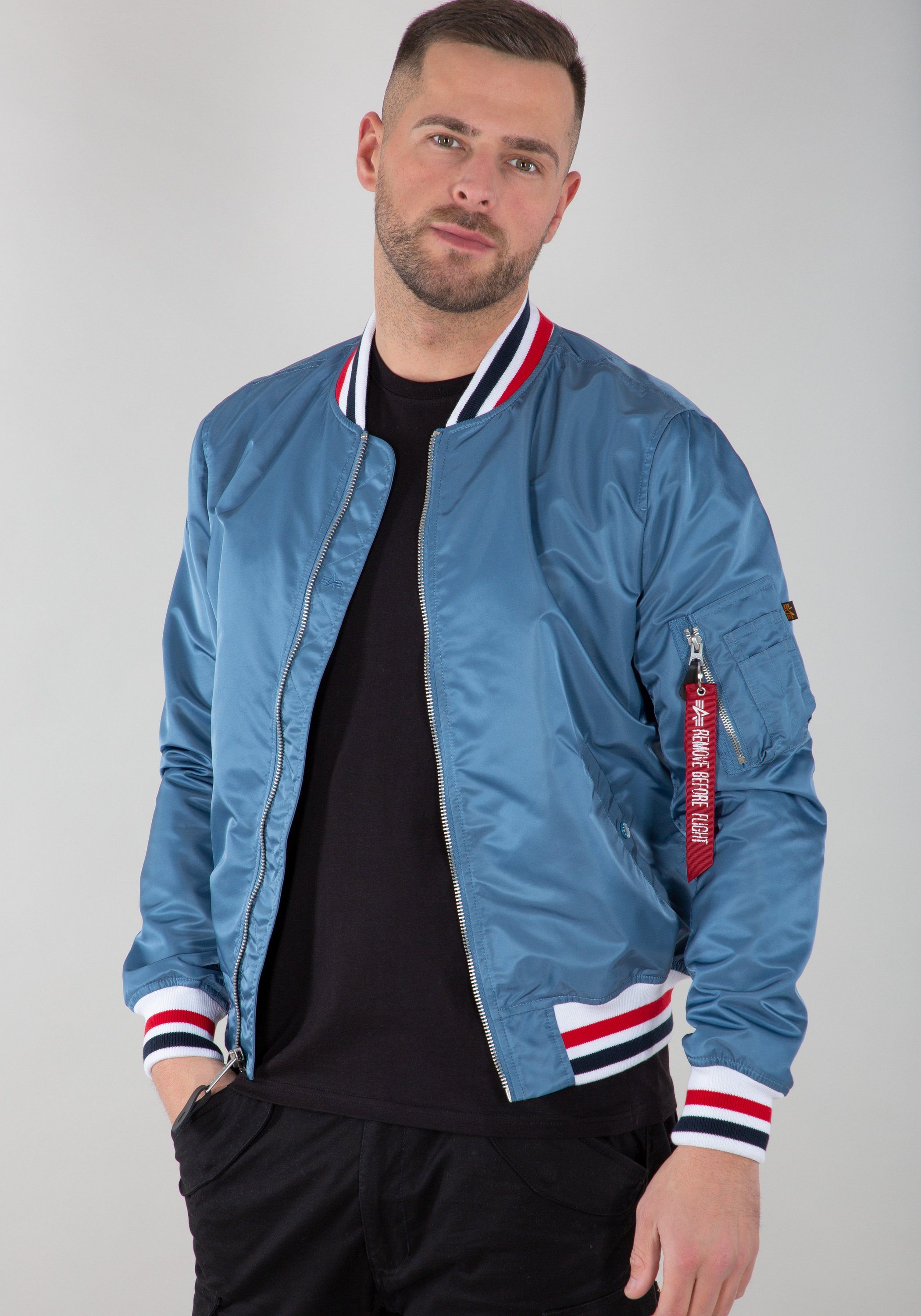 Alpha Industries Bomberjacke Alpha Industries Men - Bomber & Flight Jackets MA-1 LW Tipped