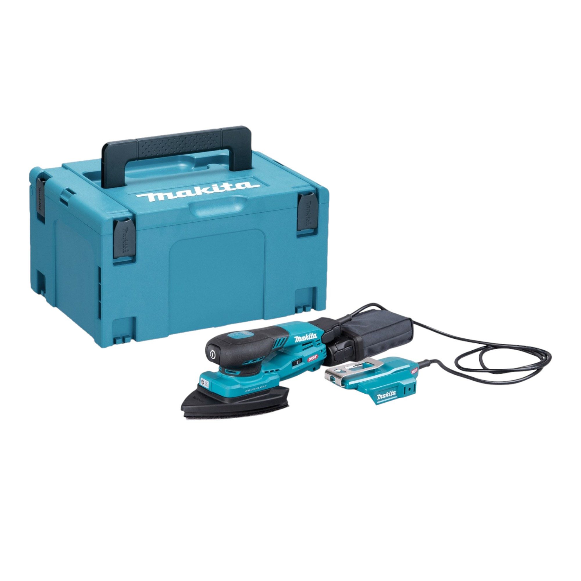 Makita Deltaschleifer BO 006 CGZ01 Akku 40 V max. 100 x 150 mm 3,0 mm Hub Brushless + Makpac