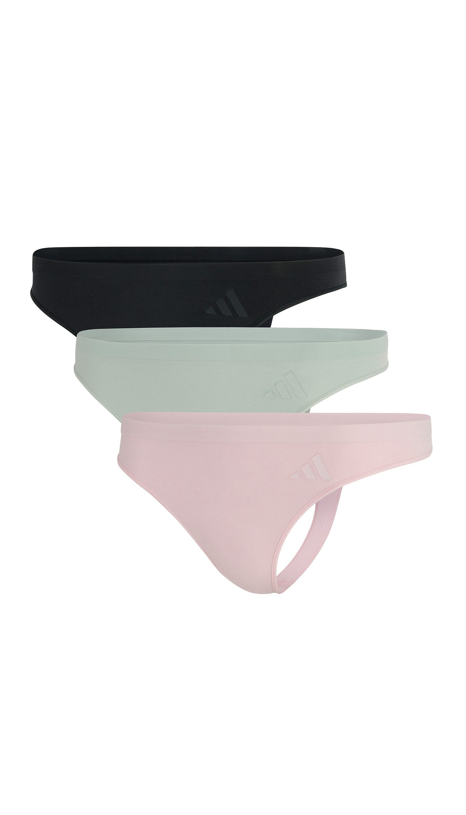 adidas Sportswear Tanga Active Seamless (3er Pack) nahtlos, elastisch, weich, bequem, Multipack