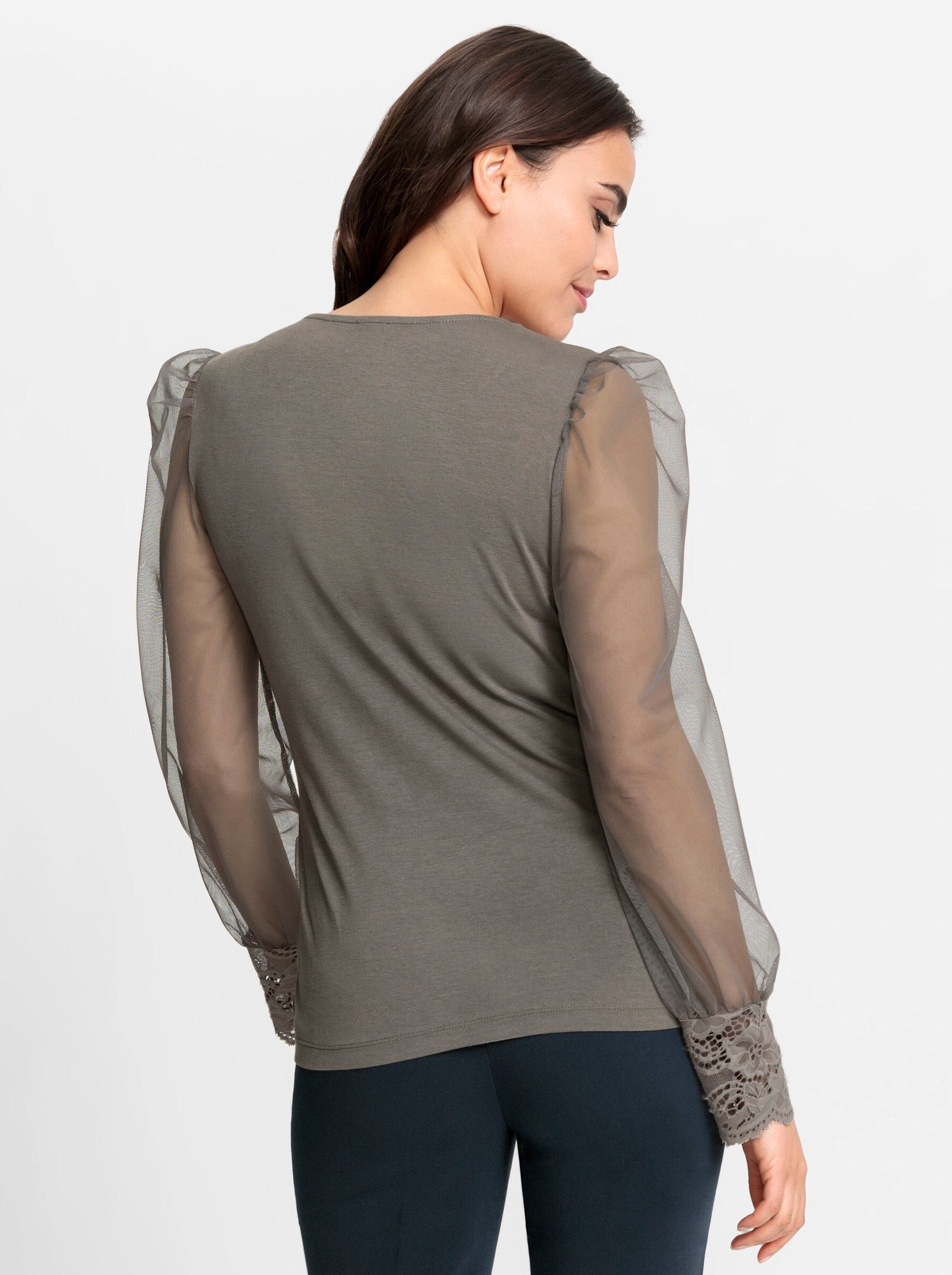 heine T-Shirt Spitzen-Shirt günstig online kaufen