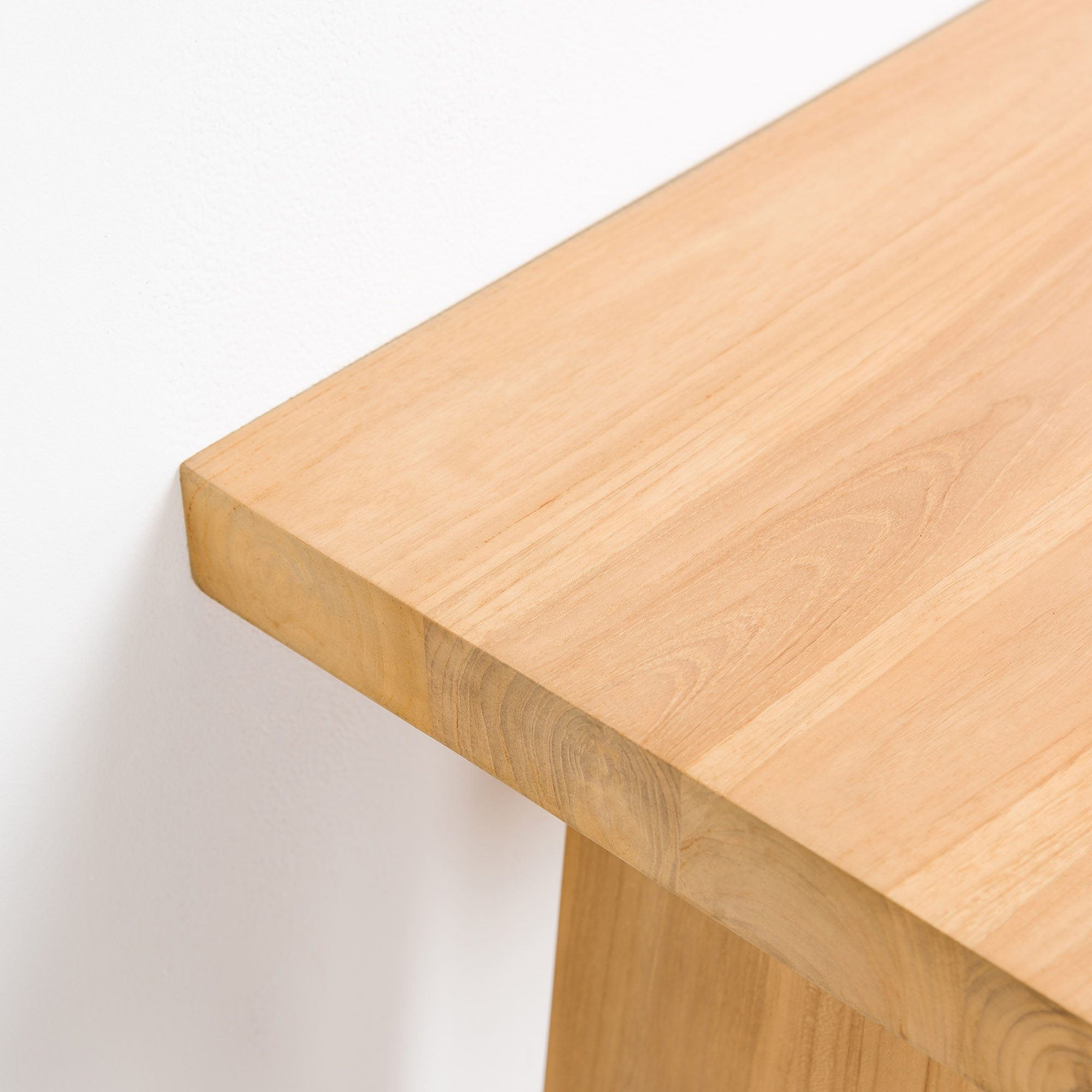 wohnfreuden Waschbeckenunterschrank Teakholz Waschtisch ZEN 140 cm extra hoch