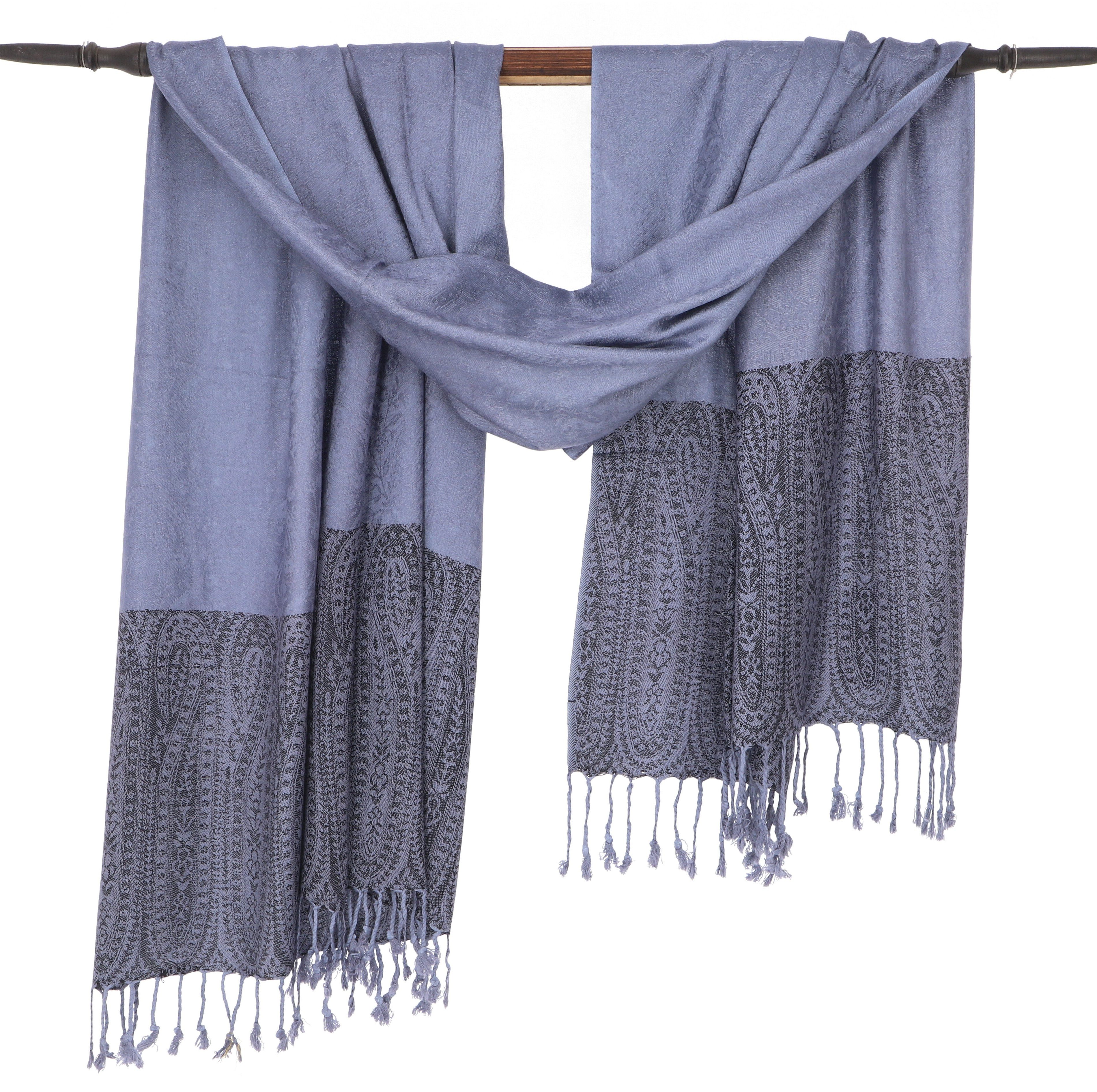 Guru-Shop Halstuch Weicher Viskose Schal, Stola mit Paisley,..