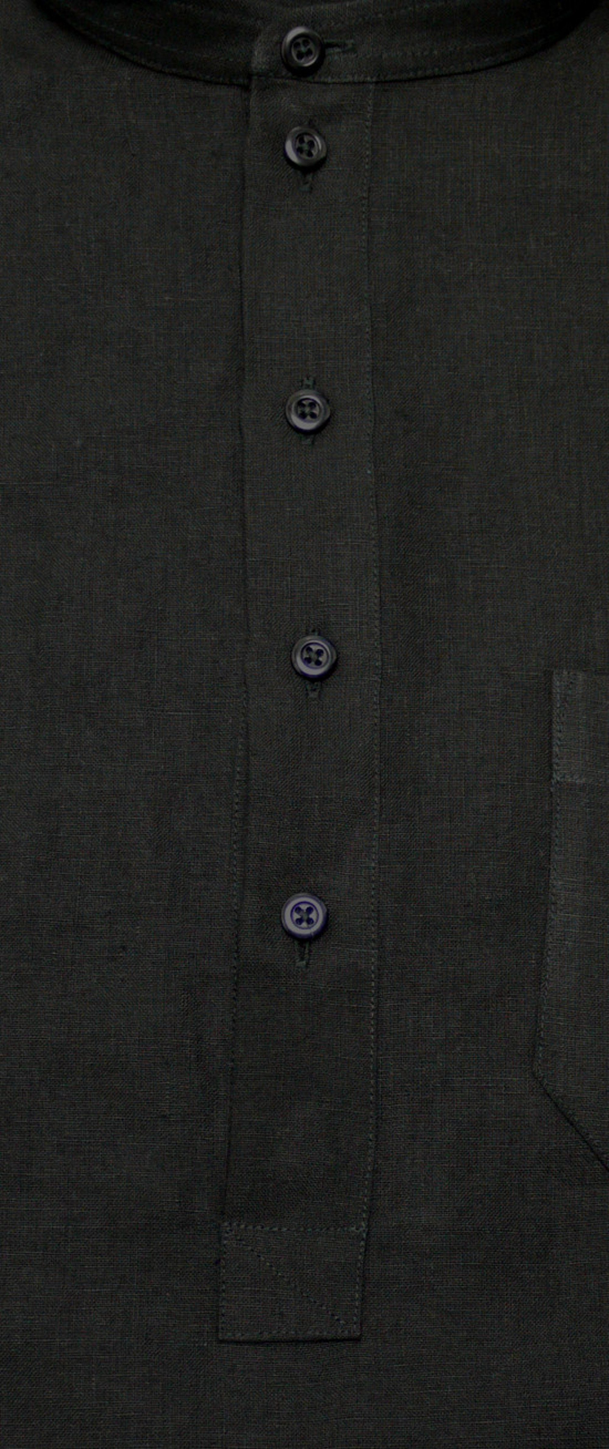 Huber Hemden Leinenhemd HU-0501 Schlupfhemd mit Stehkragen, 100% Leinen Reg günstig online kaufen